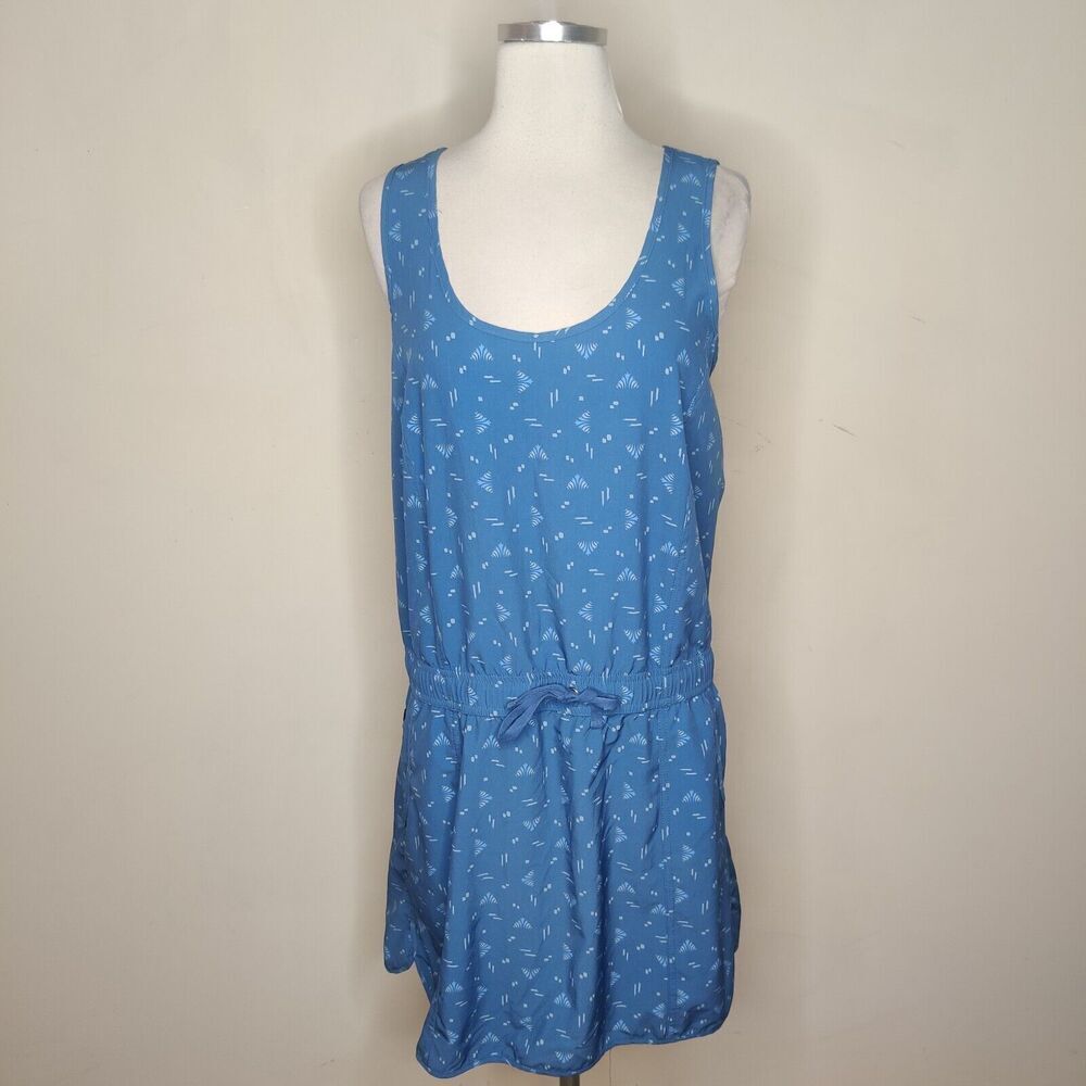 Mountain And Isles Dress Drawstring Pockets Stretch Lightweight